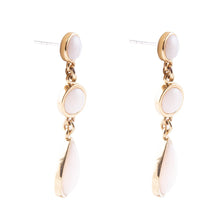 Load image into Gallery viewer, Drops of Pink Opal Earrings