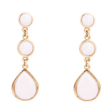 Load image into Gallery viewer, Drops of Pink Opal Earrings