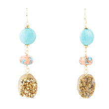Load image into Gallery viewer, Druzy Drops Earrings