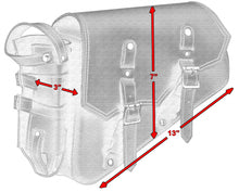 Load image into Gallery viewer, Left Side Synthetic Leather Swing Arm Bag w/Bottle Holder