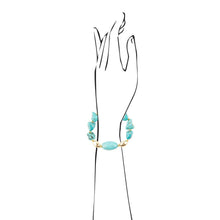 Load image into Gallery viewer, Durango Chunky Turquoise Stretch Bracelet