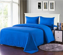 Load image into Gallery viewer, Tache Deep Blue Cotton Duvet Cover Set (2-3PDUV-Blue)