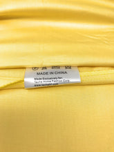 Load image into Gallery viewer, Tache 100% Cotton Solid Banana Yellow Duvet Cover Set (2-3PDUV-YB)