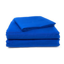 Load image into Gallery viewer, Tache Deep Blue Cotton Duvet Cover Set (2-3PDUV-Blue)