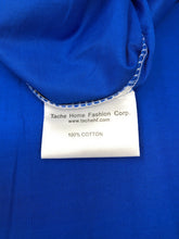Load image into Gallery viewer, Tache Deep Blue Cotton Duvet Cover Set (2-3PDUV-Blue)