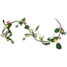 Load image into Gallery viewer, Set of 2 Easter Egg with Leaves Garlands