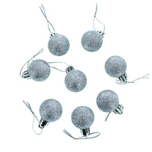 Load image into Gallery viewer, Set of 44 Multicolored Plastic Mini Ball Christmas Ornaments