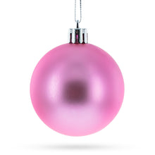 Load image into Gallery viewer, Set of 40 Pink Mini Ball Plastic Christmas Ornaments