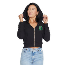 Load image into Gallery viewer, Dartmouth College Waffle Knit Zip Up Hoodie
