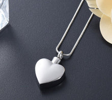 Load image into Gallery viewer, &quot;I Carry You With Me&quot; Heart Cremation Necklace
