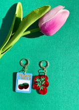 Load image into Gallery viewer, Tomato Seeds Acrylic Statement Earrings