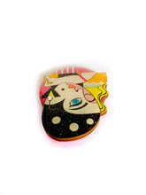 Load image into Gallery viewer, The Glamour Girl Brooch by Rosie Rose Parker