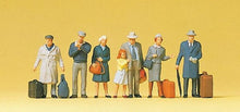 Load image into Gallery viewer, Preiser 10513 HO Scale Pedestrians -- At The Platform pkg(6)