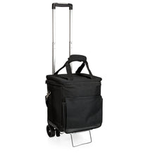 Load image into Gallery viewer, Cellar 6-Bottle Wine Carrier &amp; Cooler Tote with Trolley