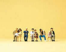 Load image into Gallery viewer, Preiser 79123 N Scale Passengers -- Seated Passengers Set #1