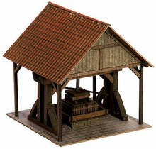 Load image into Gallery viewer, Noch 14370 HO Scale Wine Press w/Canopy -- Kit