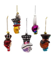 Load image into Gallery viewer, 4.5-5" Noble Gems Alice Glass Character Ornament 5P