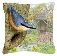 Load image into Gallery viewer, Nuthatch by Sarah Adams Canvas Decorative Pillow ASAD0696PW1414