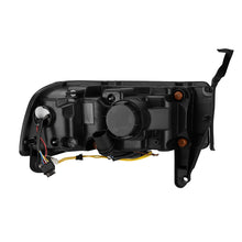 Load image into Gallery viewer, AlphaRex 94-01 RAM 1500 NOVA LED Proj Headlights Blk w/Activ Light/Seq Signal/SB DRL