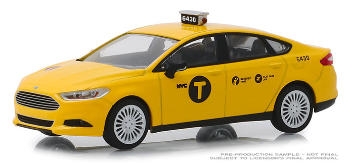 Greenlight 86170 1/43 Scale 2013 Ford Fusion Nyc Taxi