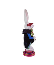 Load image into Gallery viewer, 18&quot;HOLLYWOOD WHITE RABBIT NUTCRACKER