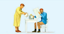 Load image into Gallery viewer, Preiser 28116 HO Scale Individual Figure -- Eating Breakfast