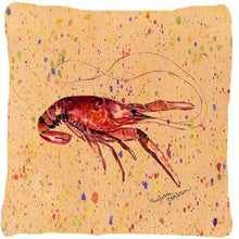 Load image into Gallery viewer, Crawfish Decorative   Canvas Fabric Pillow