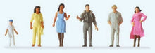 Load image into Gallery viewer, Preiser 14045 HO Scale Pedestrians -- Passers-By pkg(6)