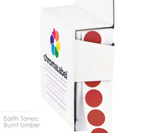 Load image into Gallery viewer, 1/2&quot; Permanent Round, Color-Code Dot Stickers: 1,000/Box