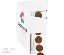 Load image into Gallery viewer, 1/2&quot; Permanent Round, Color-Code Dot Stickers: 1,000/Box