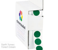 Load image into Gallery viewer, 1/2&quot; Permanent Round, Color-Code Dot Stickers: 1,000/Box