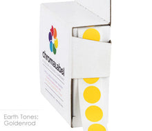 Load image into Gallery viewer, 1/2&quot; Permanent Round, Color-Code Dot Stickers: 1,000/Box