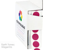 Load image into Gallery viewer, 1/2&quot; Permanent Round, Color-Code Dot Stickers: 1,000/Box