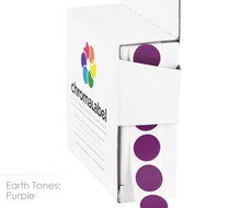 Load image into Gallery viewer, 1/2&quot; Permanent Round, Color-Code Dot Stickers: 1,000/Box