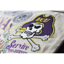 Load image into Gallery viewer, East Carolina University Collegiate Embroidered Pillow by CatStudio