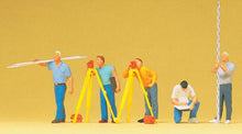 Load image into Gallery viewer, Preiser 10512 HO Scale Working People -- Surveyors pkg(5)