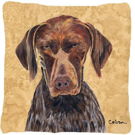 German Shorthaired Pointer Decorative   Canvas Fabric Pillow