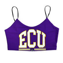 Load image into Gallery viewer, ECU Pirates Purple Spaghetti Tank