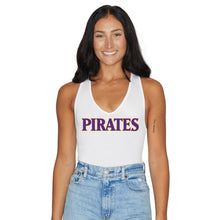 Load image into Gallery viewer, ECU Pirates White Bodysuit