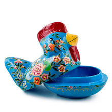 Load image into Gallery viewer, Wooden Rooster Figurine for Easter, Fillable Decorative Accent 5-Inch x 4-Inch