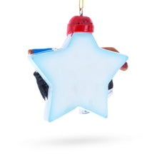 Load image into Gallery viewer, Hit the Ice Hockey Gear with Helmet and Stick Resin Christmas Ornament
