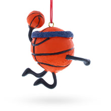 Load image into Gallery viewer, Basketball Character with Headband Resin Christmas Ornament
