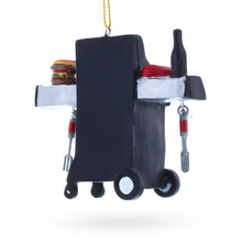 Load image into Gallery viewer, Licensed to Grill BBQ with Food Resin Christmas Ornament