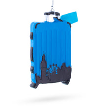 Load image into Gallery viewer, London Suitcase Travel Resin Christmas Ornament