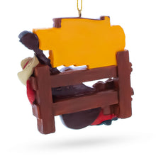 Load image into Gallery viewer, Raised on Country Music Fan Guitar Hat Boots Resin Christmas Ornament
