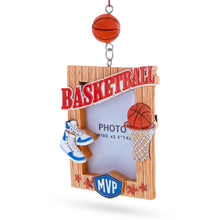 Load image into Gallery viewer, Basketball All Star Memory Photo Frame Resin Christmas Ornament