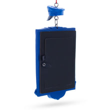 Load image into Gallery viewer, Police Officer Photo Frame Resin Christmas Ornament