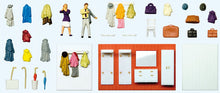 Load image into Gallery viewer, Preiser 10658 HO Scale Ready to Go Out -- 2 Figures, &amp; Cloak Room Details