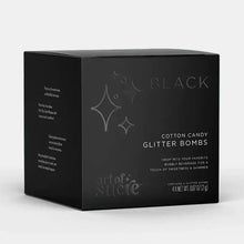 Load image into Gallery viewer, Black Cotton Candy Drink Glitter Bombs