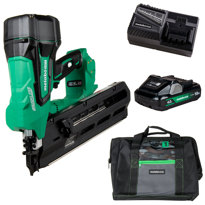 Metabo HPT NR1890DRSTM 18V MultiVolt™ Cordless 21 Degree 3-1/2